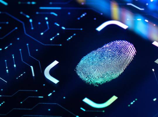 network security by 4sight fingerprint scanner
